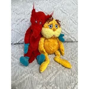 Kohl's Cares Fox in Socks and The Lorax Stuffed Animal Plush Toy‎